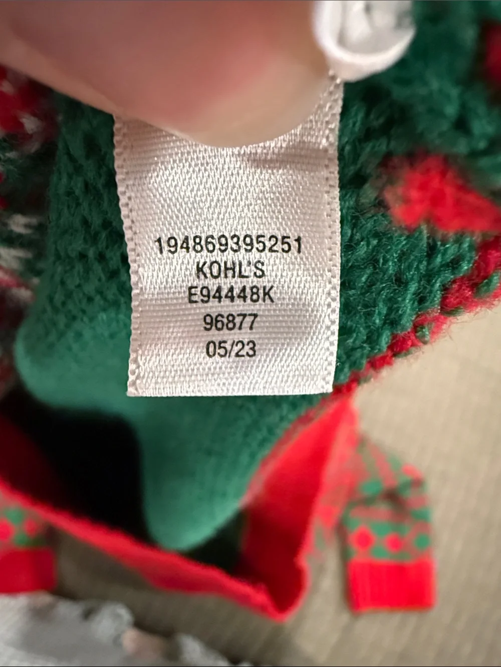 Celebrate Together 'Merry Liftmas' Crewneck Sweater Size Small
